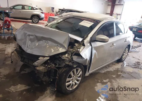 2014 Nissan Sentra Fe+ S/Fe+ Sv/S/Sl/Sr/Sv z USA, uszkodzony, nr VIN 3N1AB7AP3EY238136